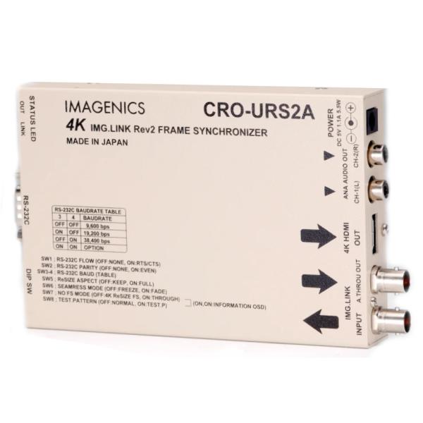 IMAGENICS (イメージニクス) CRO-URS2A 4K映像対応 HDMI信号同軸延長器