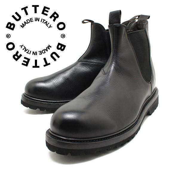 BUTTERO ブッテロ 日本正規品 ビブラムソール・サイドゴアブーツ PE