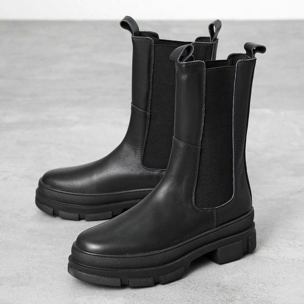 REMME（レメ） ブーツ ZH-05386 レディース レザー チェルシーブーツ