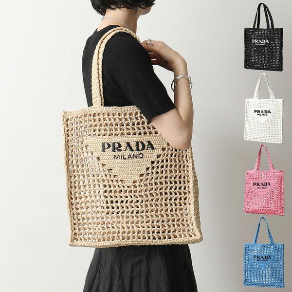 PRADA（プラダ） トートバッグ RAFIA ラフィア 1BG393 OOO 2A2T