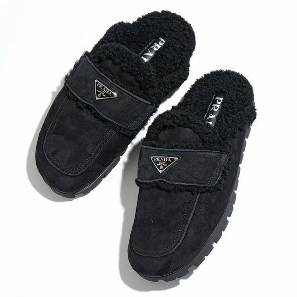 PRADA（プラダ） ミュールサンダル 2S2956 1A6 レディース シアリング