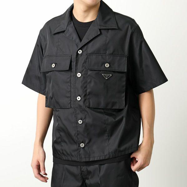 PRADA（プラダ） 半袖 シャツ SC637 1WQ8 メンズ Re-Nylon リナイロン
