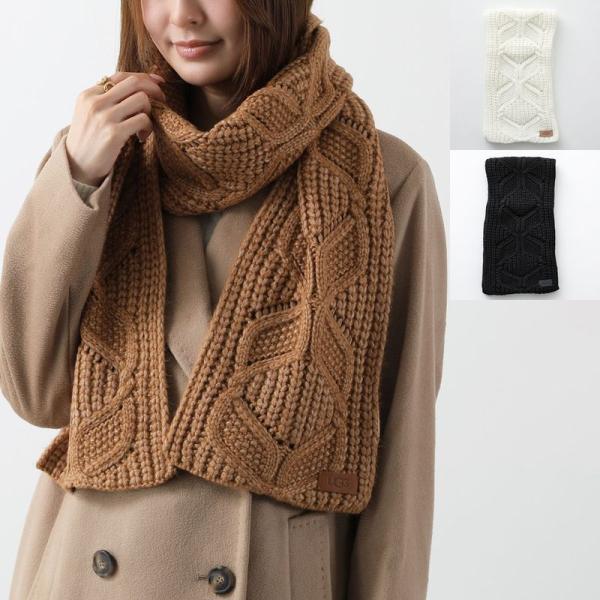 UGG（アグ） マフラー W CABLE SCARF ケーブル スカーフ 101013