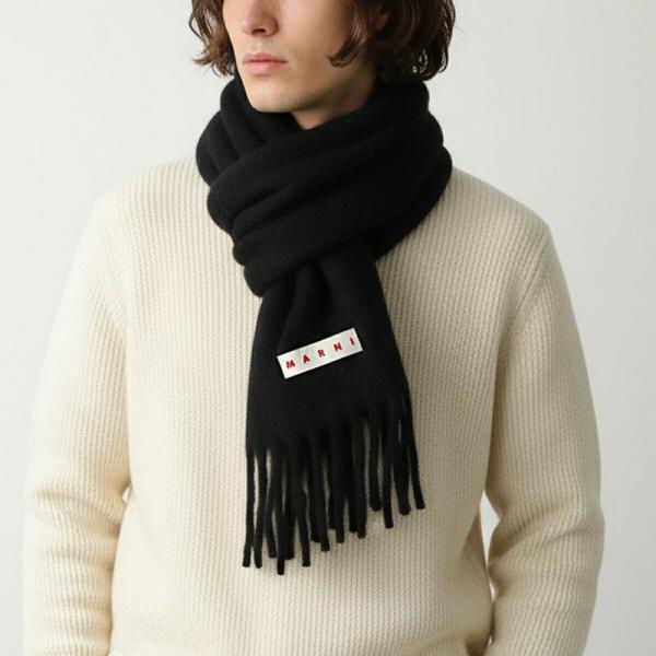 MARNI（マルニ） マフラー SCZC0082Y0 UTW918 メンズ フリンジ