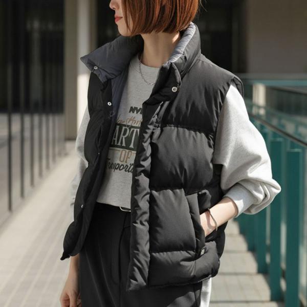 BACON ベーコン ダウンベスト W ORANGE BACPIGIL563 GDA レディース