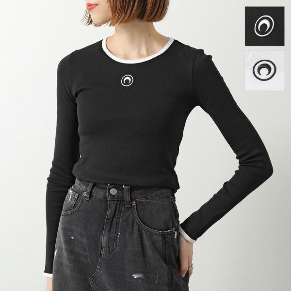 MARINE SERRE（マリーンセル） マリーン セル 長袖 Tシャツ Moon Logo