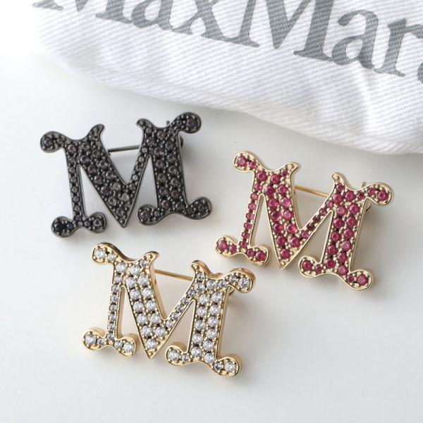 Max Mara（マックスマーラ） ブローチ FACELLA ファチェッラ