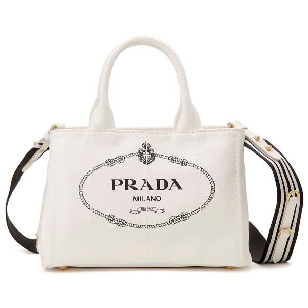PRADA（プラダ） トートバッグ レディース ビアンコ 1BG439 ZKI F0964