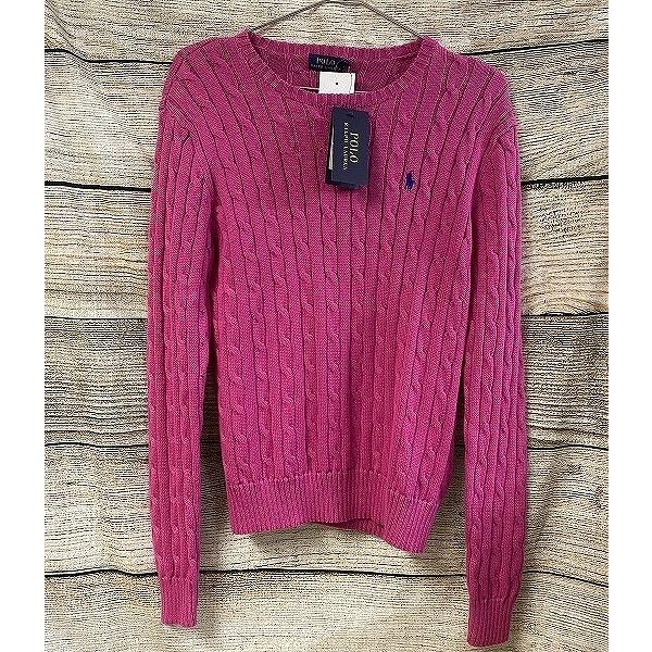 未使用】 ポロラルフローレン POLO RALPH LAUREN ケーブル ニット