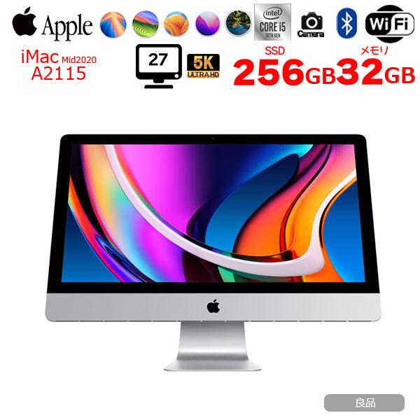 iMac（Apple） Apple iMac 27inch MXWT2J/A A2115 5K 2020 一体型
