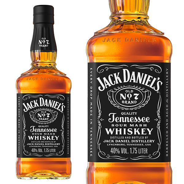 あすつく】【正規品 1750ml ビッグサイズ】ジャック ダニエル ブラック