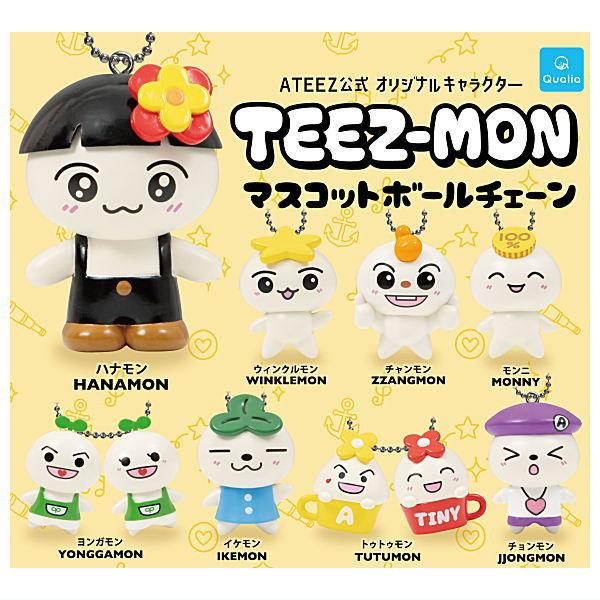 全部揃ってます!!】TEEZ-MON マスコットボールチェーン [全8種セット