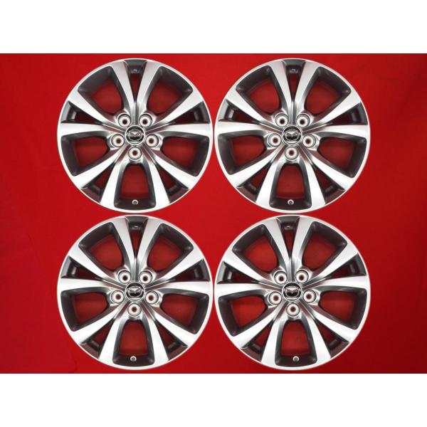 MAZDA 3 FASTBACK ファストバック 純正 中古ホイール 4本 7J 18インチ