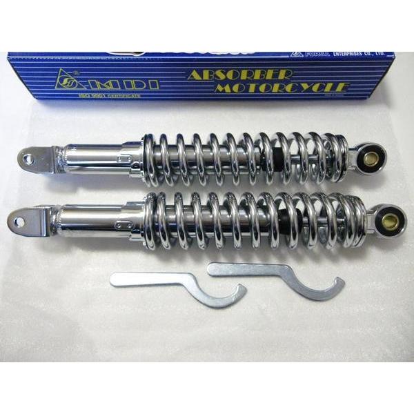 YAMAHA（ヤマハ） ☆純正サイズ！ ALLメッキ 320mm MDIリアサス SET