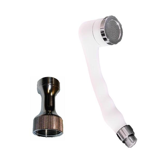 世界初の低水圧に対応したマイクロ・ナノバブルシャワーヘッド一体型