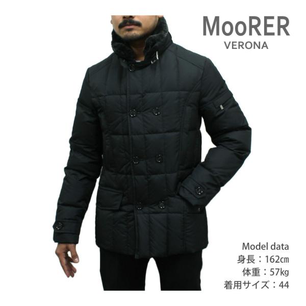 MOORER（ムーレー） 2024秋冬 ダウンジャケット SIRO-KM NERO ブラック