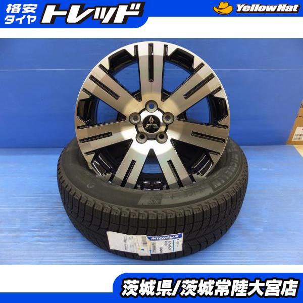 ミシュラン（MICHELIN） 新車外し デリカD5 純正 アルミ 18インチ