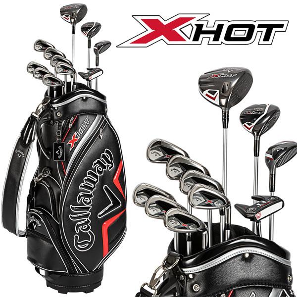 Callaway（キャロウェイ） X-HOT 11本セット キャディバッグ付き