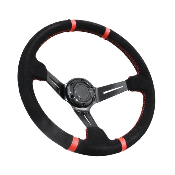 モモ形状 MOMO ディープコーン 競技用 ステアリング 35Φ350mmスタンス