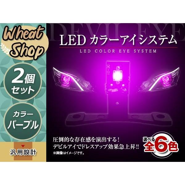 LEDカラーアイシステム キセノンプロジェクター用 ヘッドライト加工