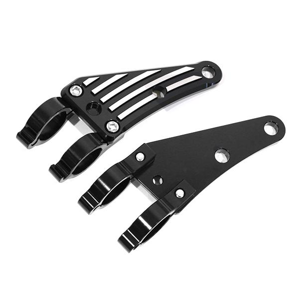 アルミ ヘッドライトステーブラック 33mm 33φ 33パイ KZ250 GS400