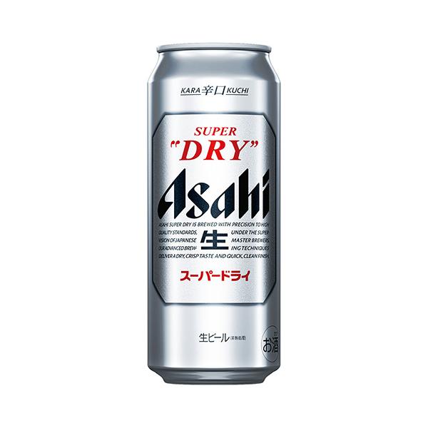 アサヒ スーパードライ 500ml×24本 1ケース ロング缶 ビール u-yu : 酒