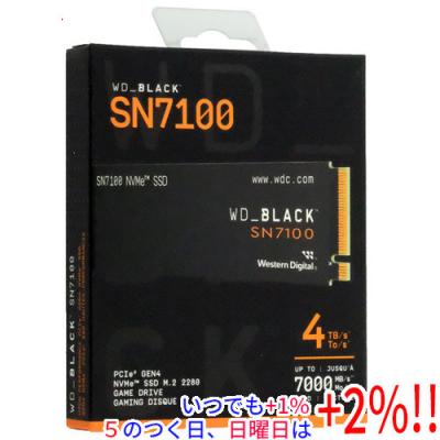 wd_black sn7100（PCパーツ） | スマホ、タブレット、パソコン の