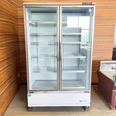 ◼︎引き取り限定◼︎SANYO冷蔵ショーケース 2ドア 白ホワイト花冷蔵庫