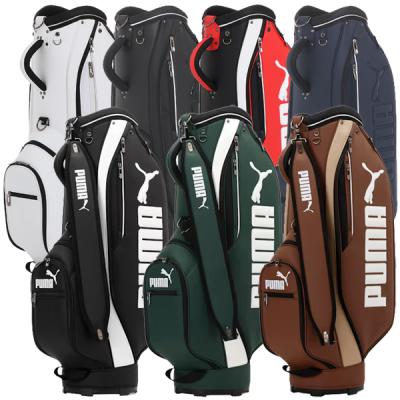 PUMA キャディバッグ（色：レッド系）｜ゴルフ用バッグ｜ゴルフ
