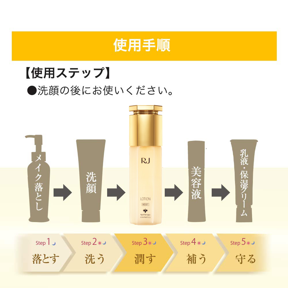 RJローションSしっとり (化粧水)｜化粧品の通販 山田養蜂場【公式】