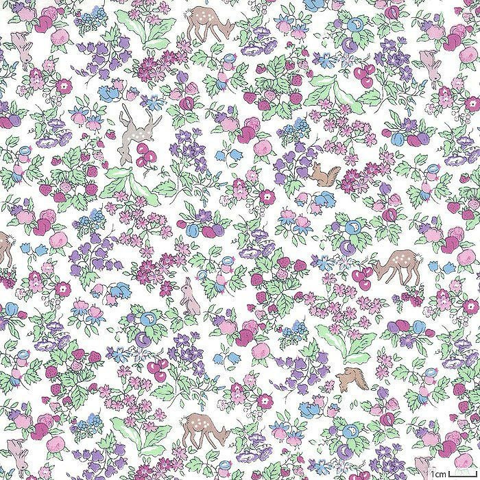 リバティプリント ナンシー・アニマル＜13P＞生地 （ホビーラホビーレ