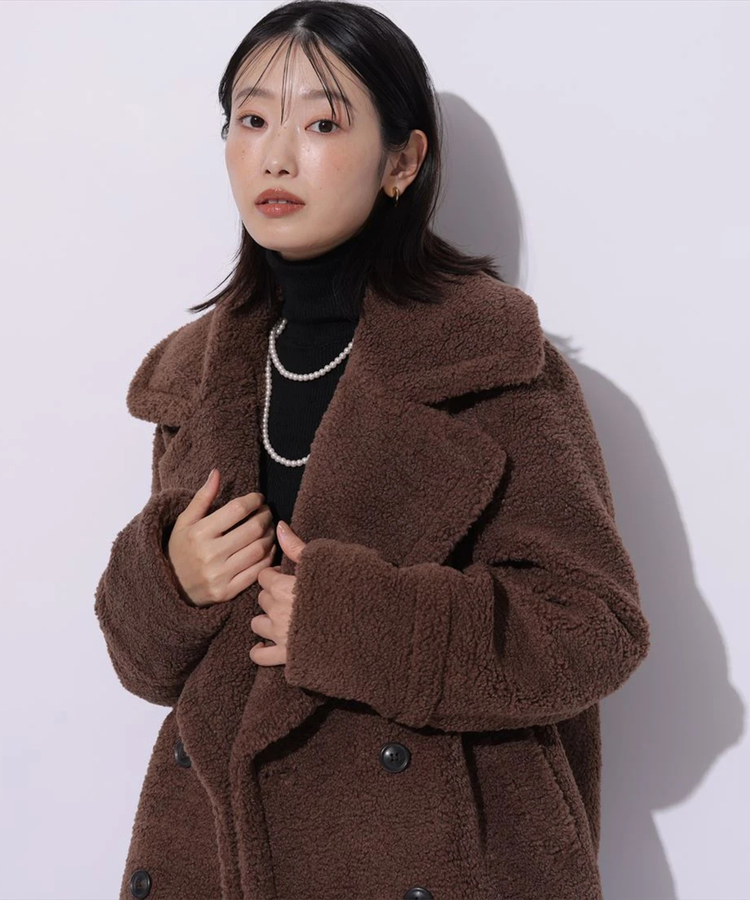 ボアショートコート | コート | Mystrada（マイストラーダ） │【公式