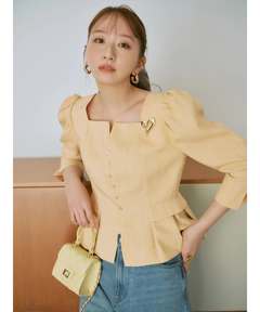 店舗限定》レース切替ラガーニット | ニット | Arpege story