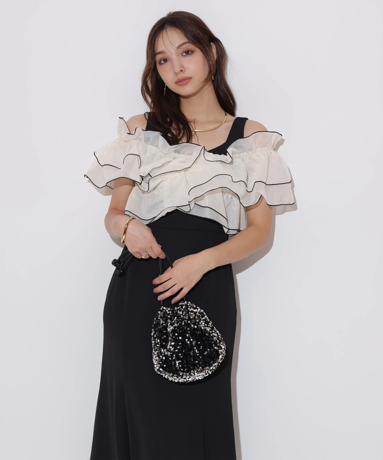 2WAYフリルワンピース | ドレス | Rirandture（リランドチュール