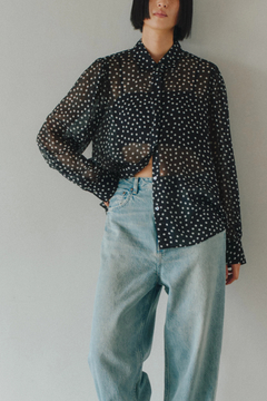 STATE OF MIND（ステートオブマインド）｜dot sheer blouseアイテムの