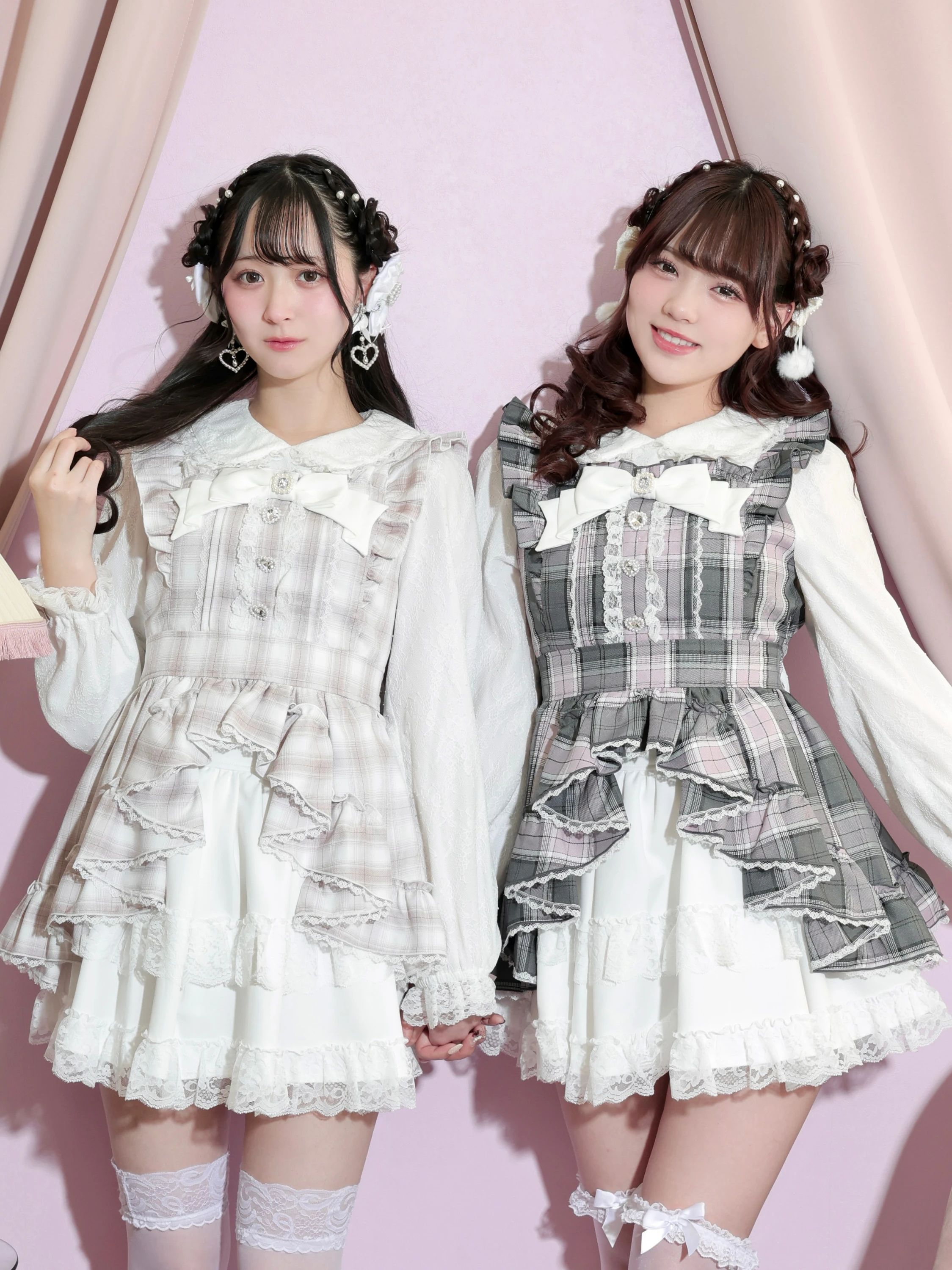 プリンセスフレアドレッシーセットアップ（セットアップ｜ピンク