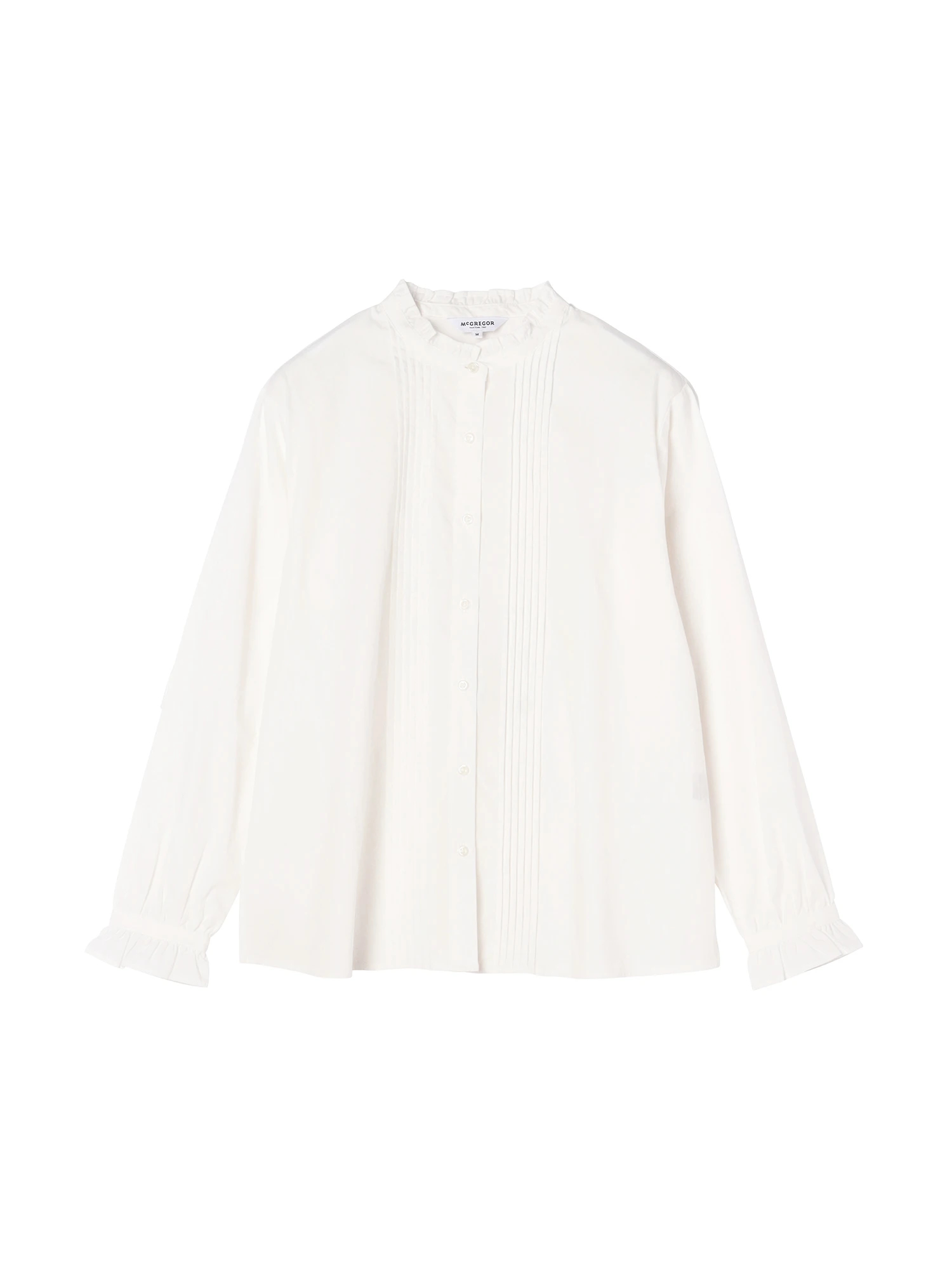 McGREGOR（マックレガー）｜シャツ(長袖・七分袖)｜襟フリルブラウス