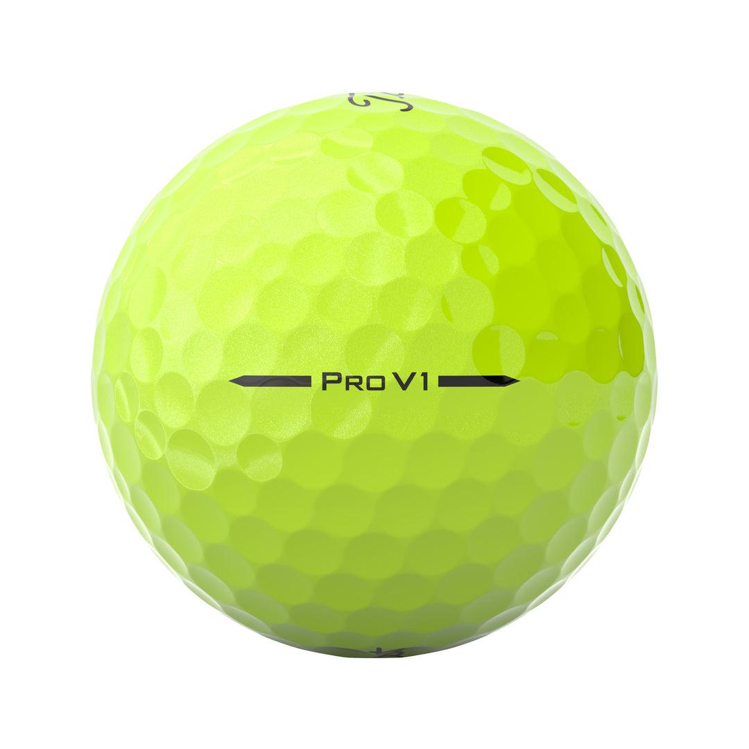 Titleist Pro V1 Yellow Golf Balls - MyCustomGolfBall