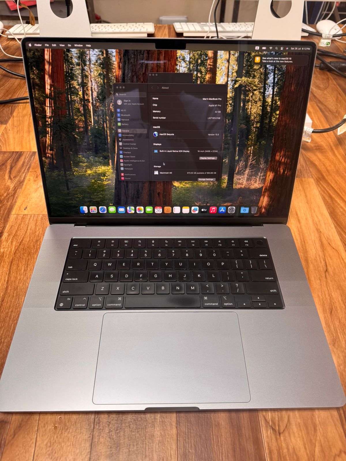 Macbook Pro M1 2021 32GB/1TB 16inch