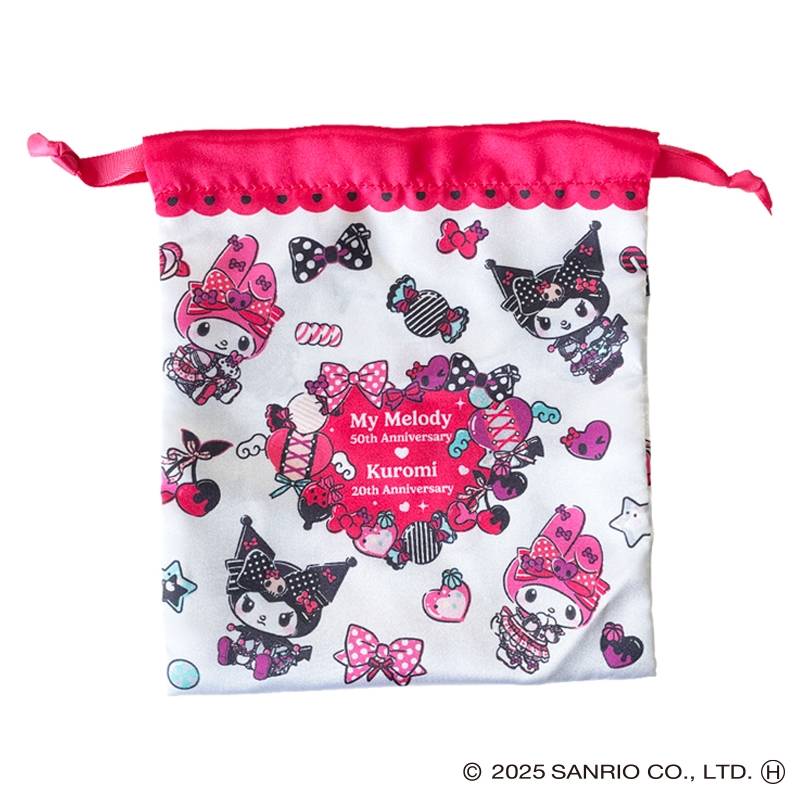 マイメロディ マイメロ vivitix 限定 いっぱいリボン 巾着 新品タグ