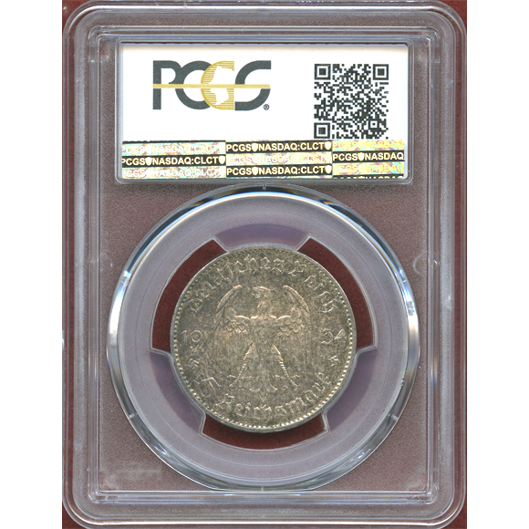 JCC | ジャパンコインキャビネット / ドイツ 第三帝国 1934J 5マルク