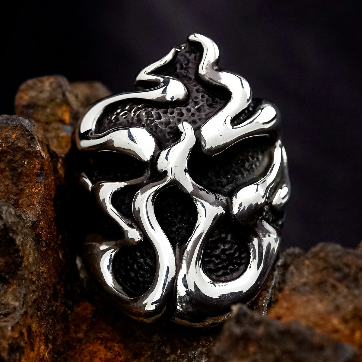 スターリンギア パンチャーヴェイパーフレイムリング | ジュエリー