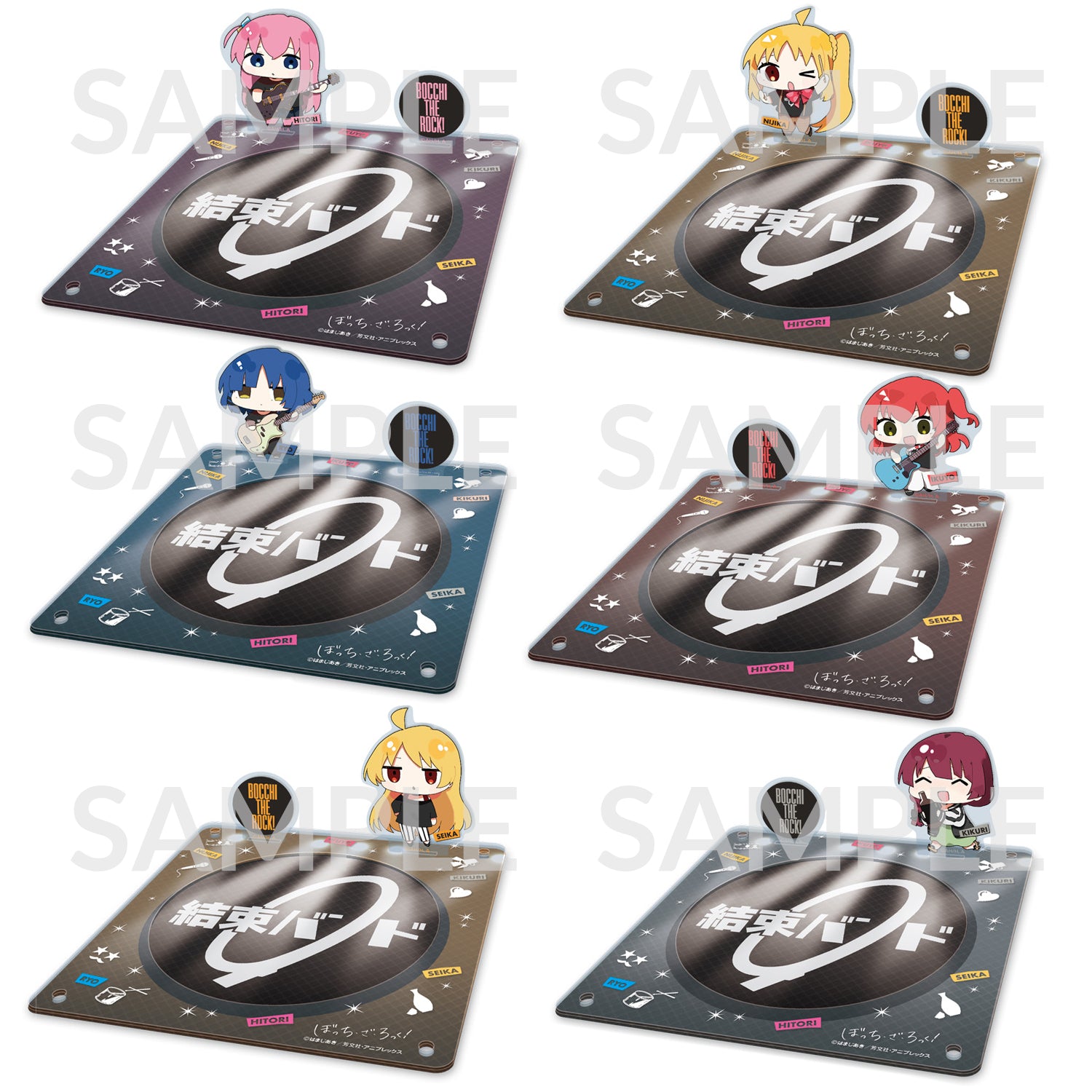 TVアニメ『ぼっち・ざ・ろっく！』アクリルコースター – Tokyo Otaku Mode