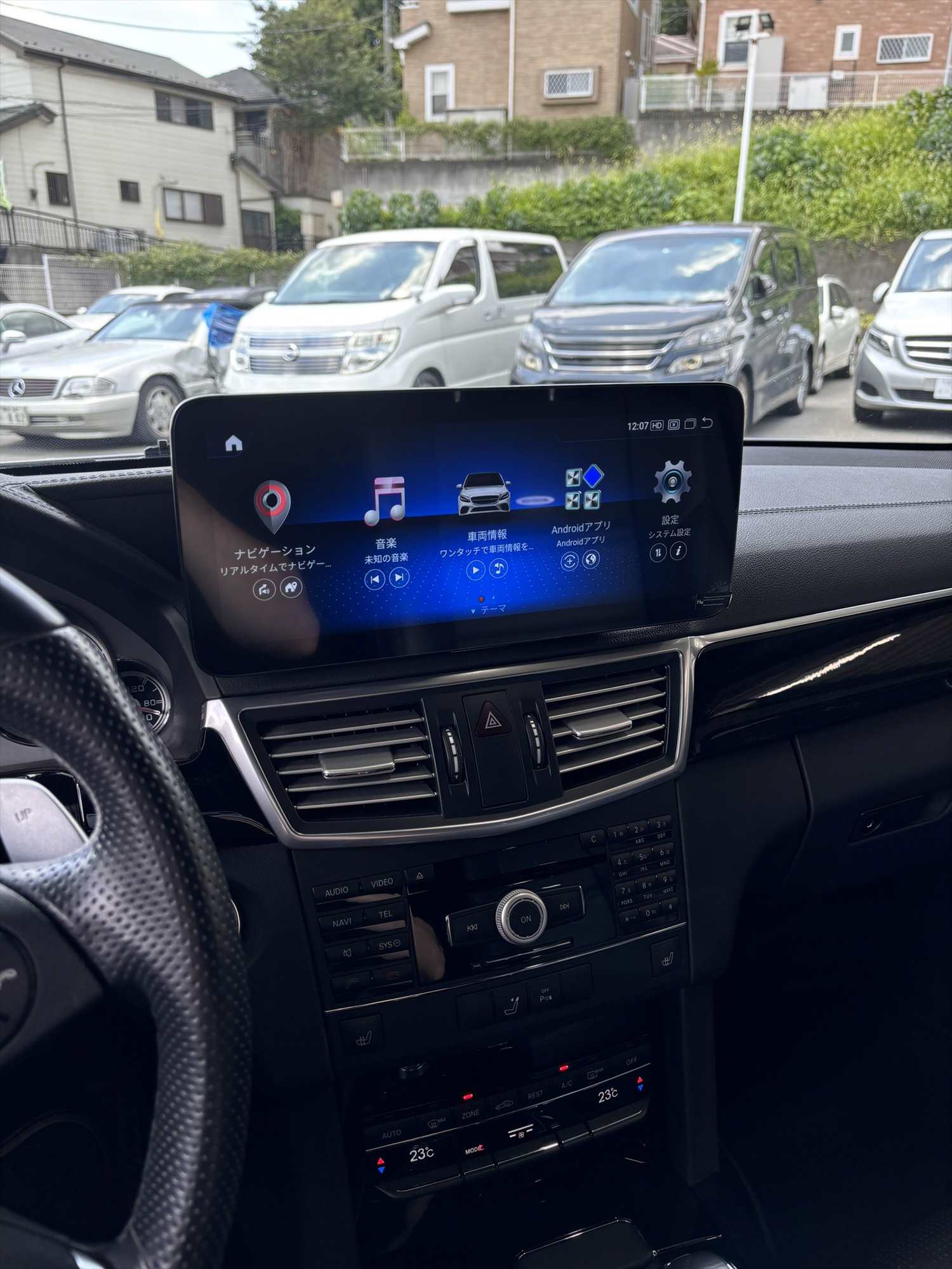 メルセデスベンツ Eクラス W212(S212) NTG4.0 12.3インチ Android