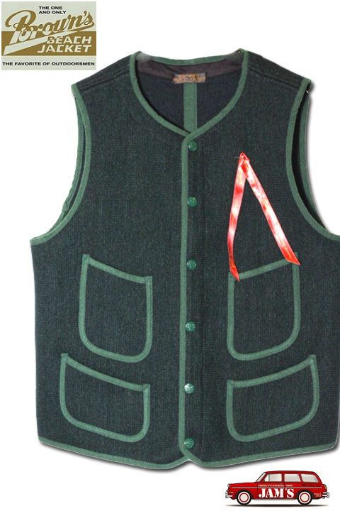 Browns BEACH」 EARLY VEST ブラウンズビーチ アーリーベスト