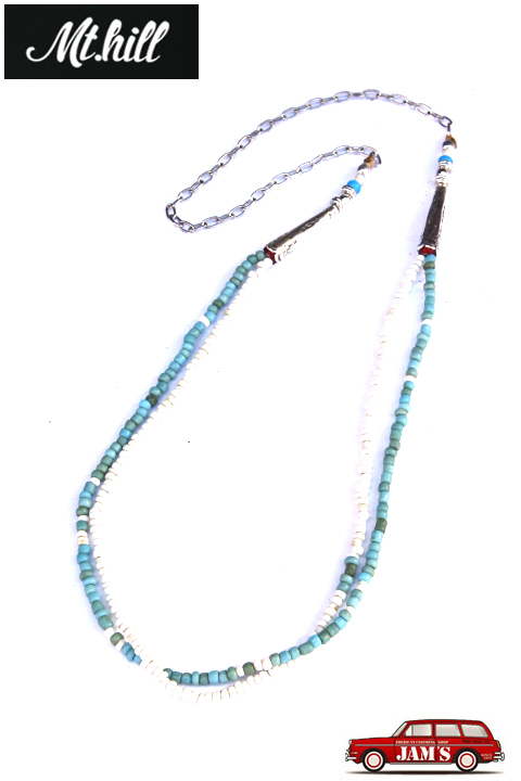 Mt.hill」Double Beads Necklace マウントヒル ダブルビーズ