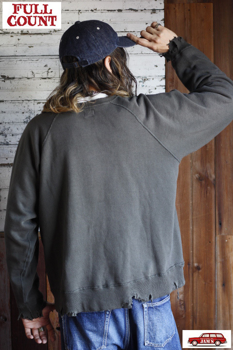 2025年限定]「FULLCOUNT」Fading Raglan Sleeve Sweatshirt
