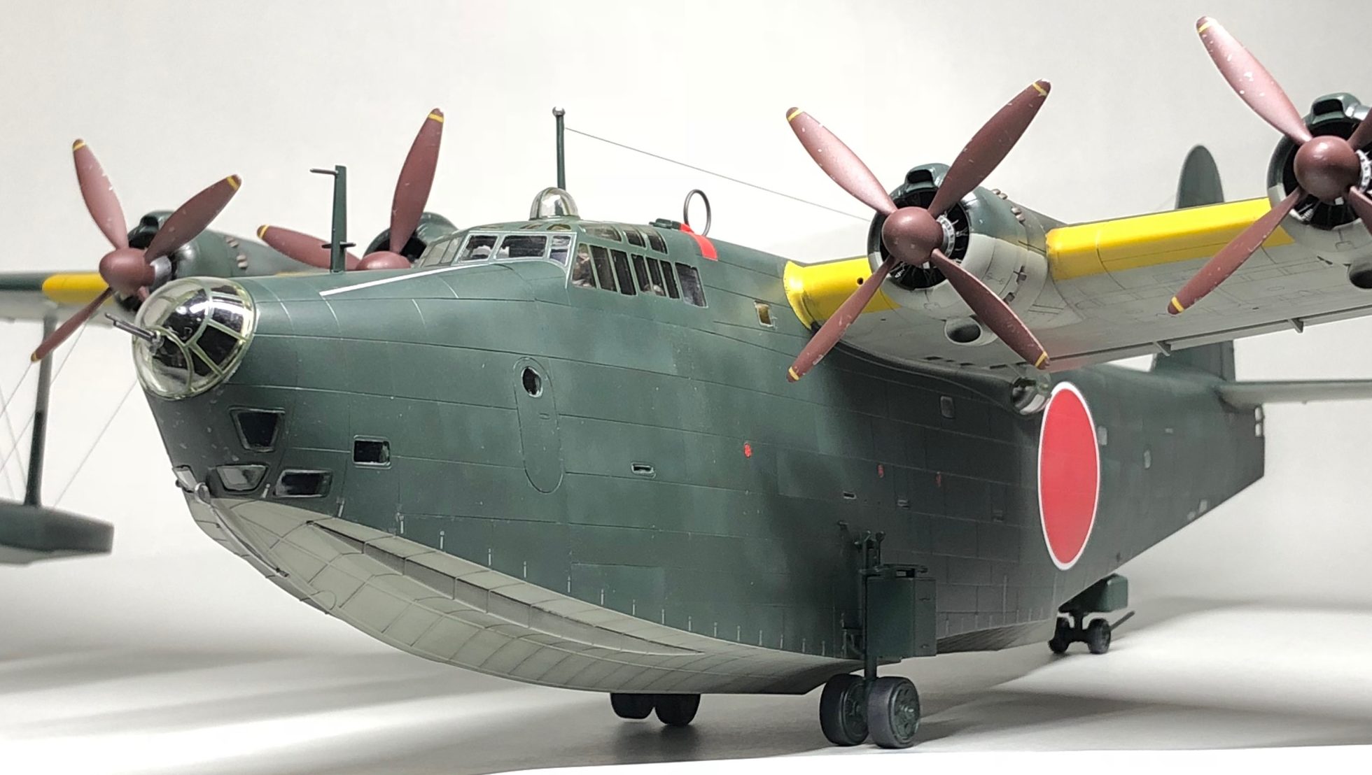 ハセガワ 1/72 H8K 二式飛行艇 | JUNSANのミニチュア航空博物館