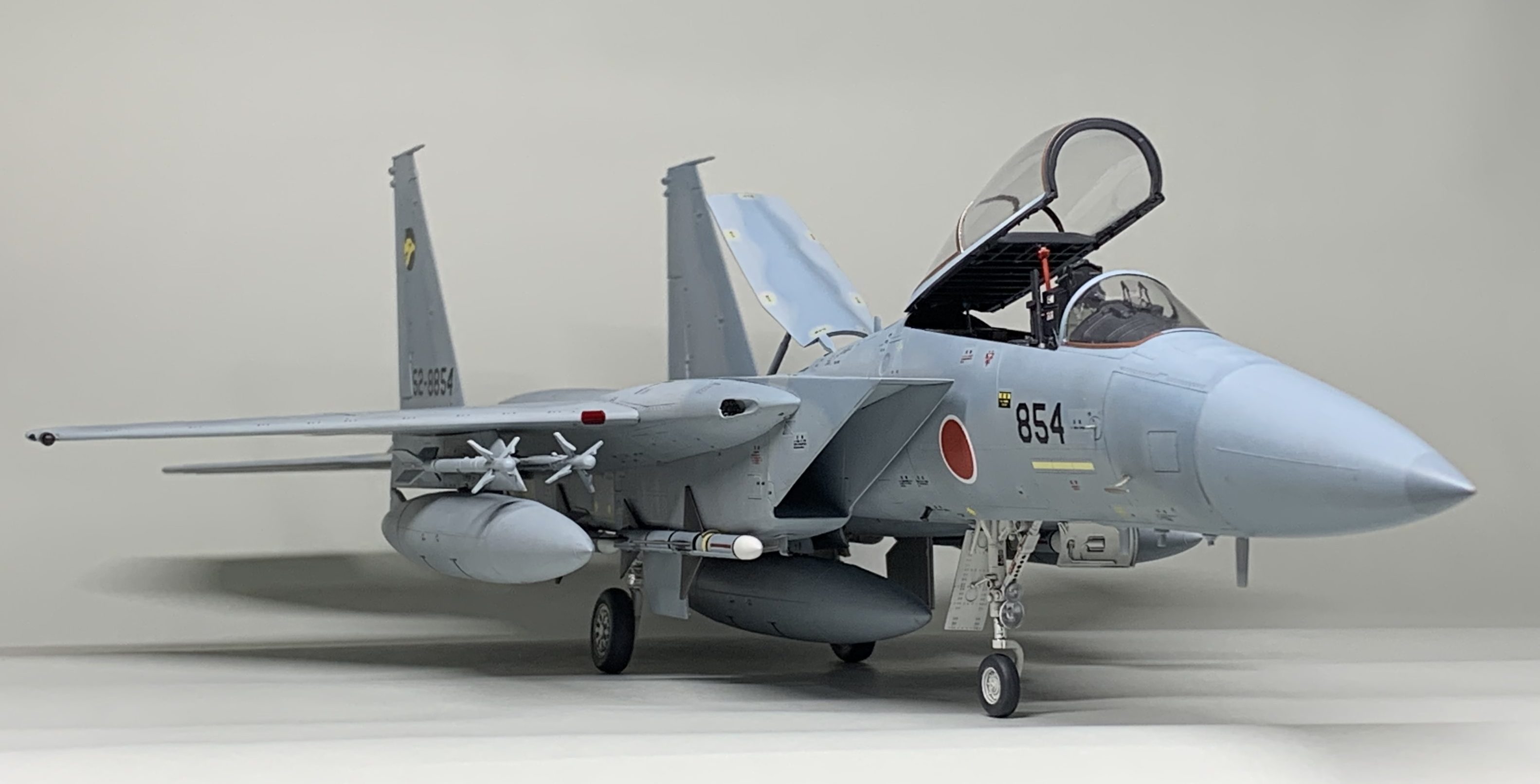 GWH 1/48 F-15J イーグル 完成画像 | JUNSANのミニチュア航空博物館