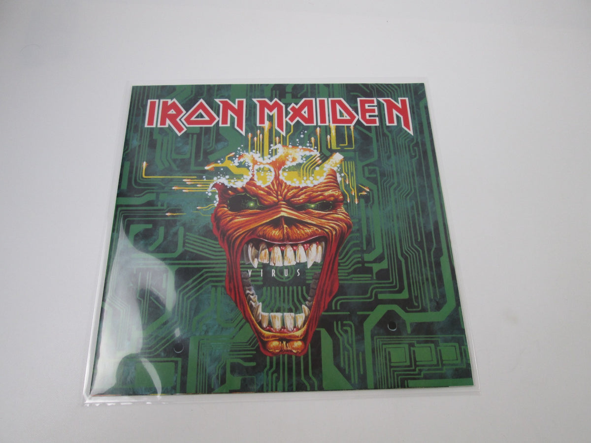 Iron Maiden Virus 12 EMP 443 B LP Vinyl | Japan Records Vinyl
